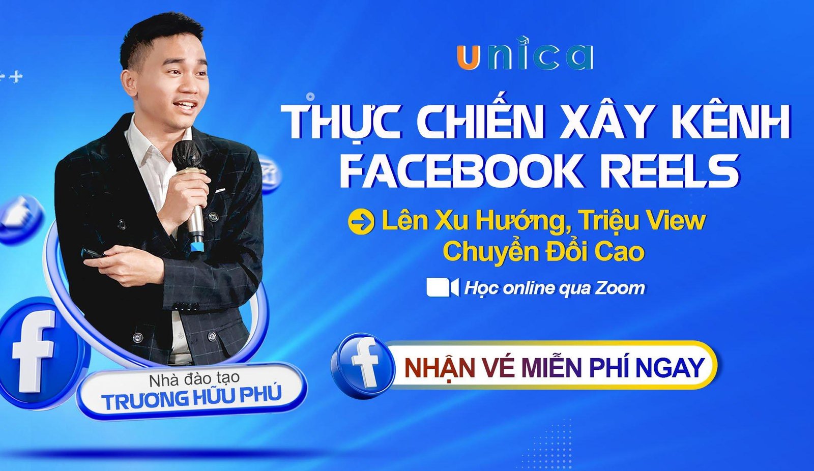 Khóa học: Xây kênh facebook Reels